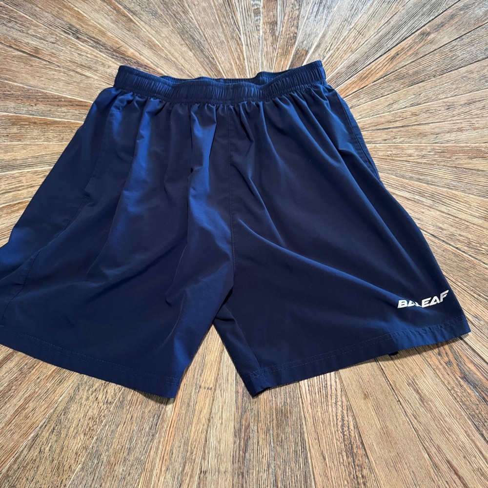 Baleaf Athletic running shorts navy blue men’s shorts small